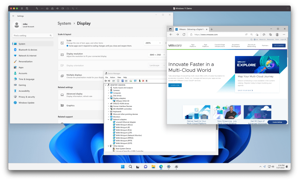 VMware Fusion 22H2 Tech Preview Adds Windows 11 Support to Apple Silicon Macs