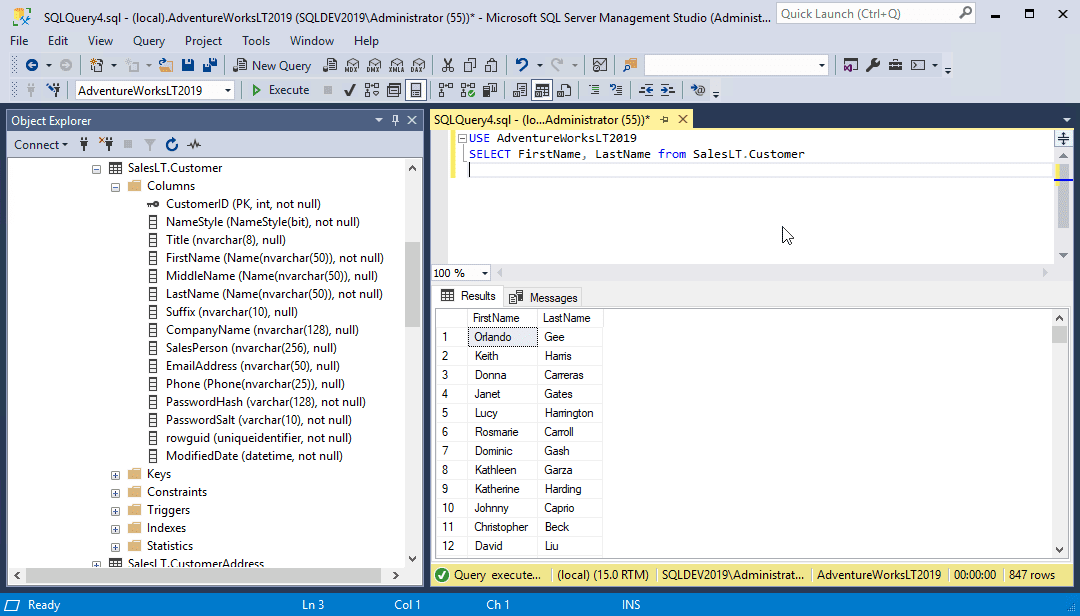 SQL Server: How to Use SQL SELECT and WHERE to Retrieve Data